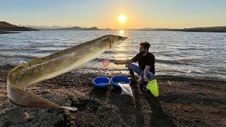 Small Eel Fish Mili Aaj 😱🎣 || Eel Fish , River Fishing