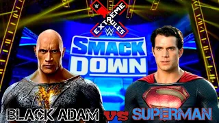 WWE 2K 22 - Superman vs Black Adam | Extreme Rules