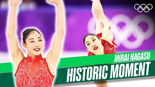 Mirai Nagasu's HISTORIC Triple Axel!