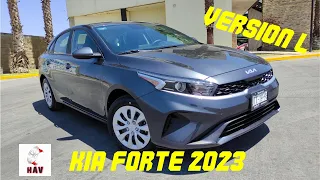 Kia FORTE 2023 Versión L (Versión de ENTRADA) PRUEBA DE MANEJO.