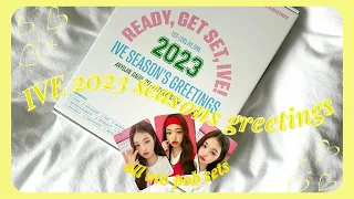 ✰ DIVE UNBOXES IVE 2023 SEASONS GREETINGS 'READY, GET SET, IVE!' ✰ all OT6 pob sets !!