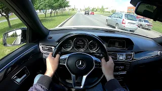 2013 Mercedes-Benz E200 POV TEST DRIVE