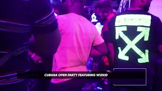 WIZKID DANCES TO TEKNO'S SKELETUN SONG AT CLUB CUBANA