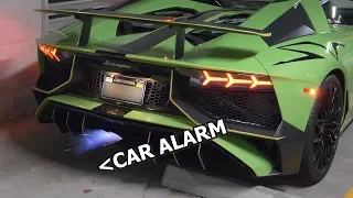 Exhaust so loud it sets off CAR ALARMS | My future Aventador SV