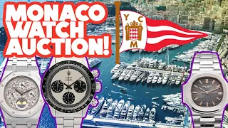 EPIC WATCH AUCTION at MONACO YACHT CLUB - Antiquorum Auction Grail Rolex, Patek, AP Timepieces