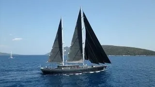 Revolutionary RoxStar Sailing Superyacht by Bodrum Oğuz Marin