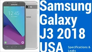 Samsung Galaxy J3 2018 USA