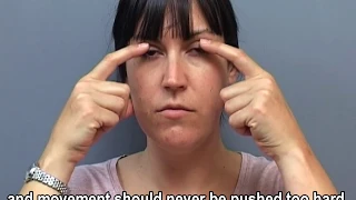 Eye Exercises during the Paresis stage of facial palsy