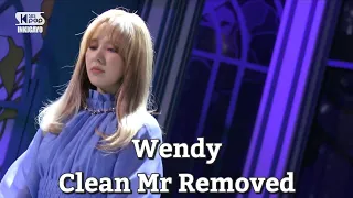 [CLEAN MR REMOVED] WENDY(웬디) - When This Rain Stops inkigayo 20210411