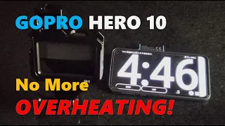 How to stop overheating GOPRO Hero 10 (and Hero 9)