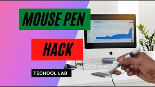 How to make Mouse Pen using your old computer mouse? Used mouse to pen DIY