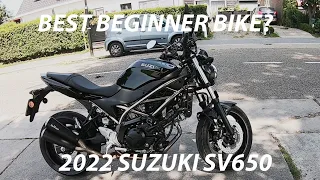 2022 Suzuki SV650 First ride - Best budget beginner bike ?