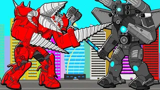 SUPER TITAN CAMERAMAN 4.0 VS UPGRADE DEMON DRILLMAN! Skibidi Toilets Cartoon Animation