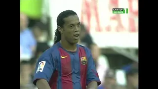 Ronaldinho vs Valencia - Away - La Liga - 2004/2005 - Matchday 35