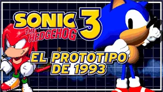 Contenido Eliminado | Sonic 3: El Prototipo de 1993