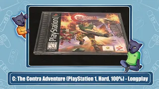 C: The Contra Adventure (PlayStation 1, Hard, 100%) - Longplay