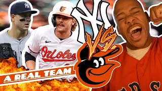 exp-O'S-ed || YANKEES VS ORIOLES HIGHLIGHTS FAN REACTION GAME 1 [YANKEES FACE A REAL TEAM]