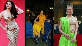 All of Aishwarya Rai Bachchan’s looks from the Cannes Film Festival #cannes #aishwaryaraibachchan