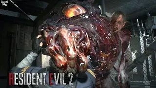 Resident Evil 2 Remake: Ада Вонг и Биркин (Birkin) - первая встреча. Собаки-псы и заключенные (ч. 2)