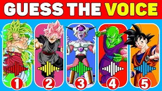 Guess the DRAGON BALL Z Characters by Their Voice