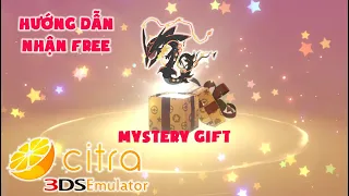 Hướng Dẫn nhận mystery gift pokemon của nintendo trên citra tất cả các gen :D Nhận rayquara shiny