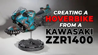 Creating A Hoverbike From A Tamiya 1/12th Scale Kawasaki ZZR1400 Kit