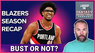 Was Scoot Henderson's Season That Bad? | Blazers Season Recap #NBA #fantasybasketball