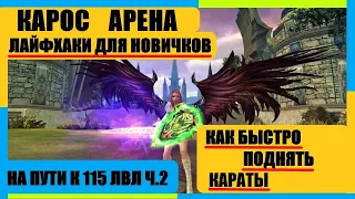 КАРОС ARENA-НА ПУТИ К 115 ЛВЛ. БЕЗ ДОНАТА,ЛАЙФХАКИ ДЛЯ НОВИЧКОВ,КАК БЫСТРО ПОДНЯТЬ КАРАТЫ,ВЫПУСК #2