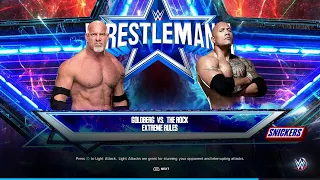 WWE 2K23 Goldberg Vs The Rock