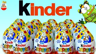 Kinder Surprise! A NOVELTY?! Surprises, Create with a Toy inside, Egg Surprise unboxing
