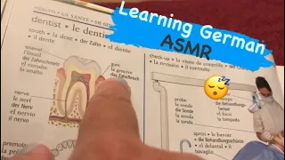 Soft spoken ASMR to relax || Learning German ASMR