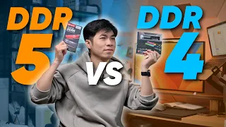 2024 rồi có nên mua RAM DDR5? DDR4 là quá ĐỦ?