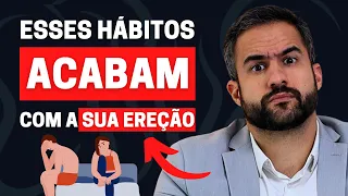 TRÊS HÁBITOS DE FINAL DE SEMANA QUE ACABAM COM A SUA EREÇÃO E VOCÊ NÃO SABIA!