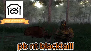 Rare Buck when going the event missons in the hunter classic (nt blacktaill)