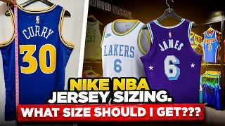 NIKE NBA Jersey Sizing | WHAT SIZE NIKE NBA JERSEY SHOULD I GET???  | Recommendation |