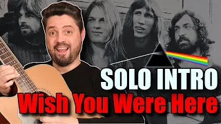 Aula De Violão Solo: Wish You Were Here - Pink Floyd (Solo Fácil Para Violão) Tutorial