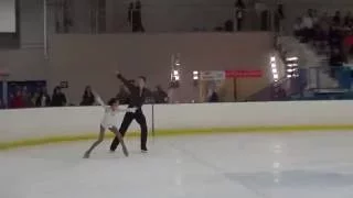 TEAM USA - Audrey & Misha Junior Pairs FS 2016 Skate Detroit