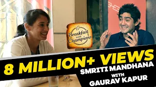 Smriti Mandhana On Scoring 200 with Rahul Dravid's Bat, U-19 Selection at 11 & Bhelpuri | BwC S5E3