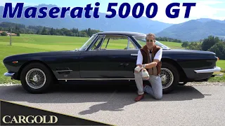 Maserati 5000 GT, 1962, V8 Rennmotor, 280 km/h! Der Gran Turismo für Kaiser und Könige