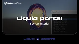 Zibra Liquid. Dynamic Liquid Portal Set-up. Unity Tutorial