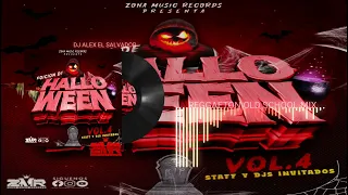 Reggaeton Old School Mix By Dj Alex El Salvador  Halloween Zona Music Records Poder Latino