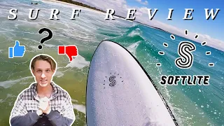 SOFTLITE Soft Top Surfboard Review | Unboxing, Setup, Test & Review