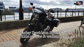 Harley-Davidson Sport Glide... Ride review and Walkaround.