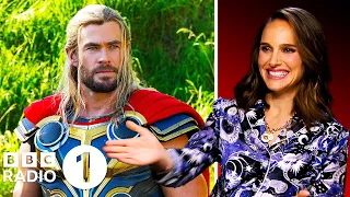 "Maybe I was enjoying it?!" Natalie Portman on slapping Chris Hemsworth and becoming The Mighty Thor