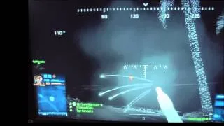 Battlefield3 one in a million tank shot 1000+meters!(controller turns off!) (1/4 speed full video!)