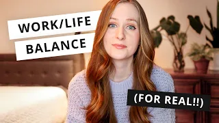 Work-Life Balance | Working Mom Schedule + Routine Tips