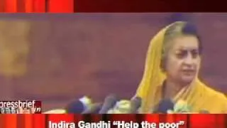 Indira Gandhi "Help the poor"