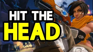 THE HEAD IS FREE REAL ESTATE | Kinessa Paladins Gameplay