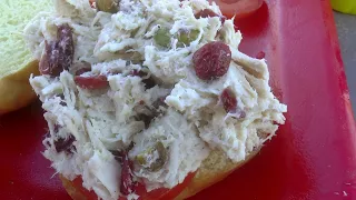 Camping in Death Valley: How to Make Homemade Chicken Salad Sandwiches