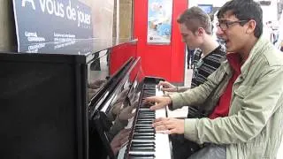A vous de jouer - 13.03.2014 - Piano en duo + voix à Versailles Chantiers - Vincent Vinel